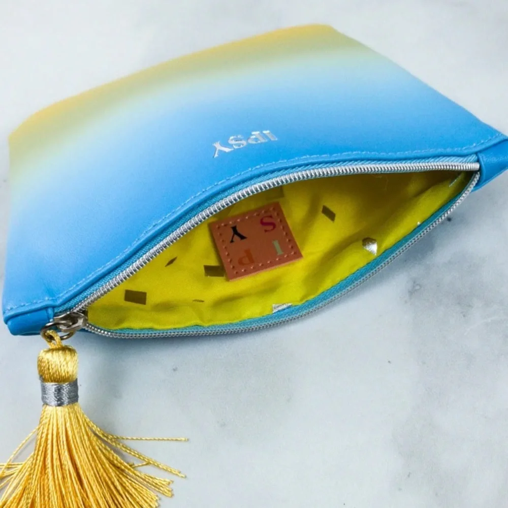 Ipsy ‘Ombré’ Cosmetic Glam Clutch Bag